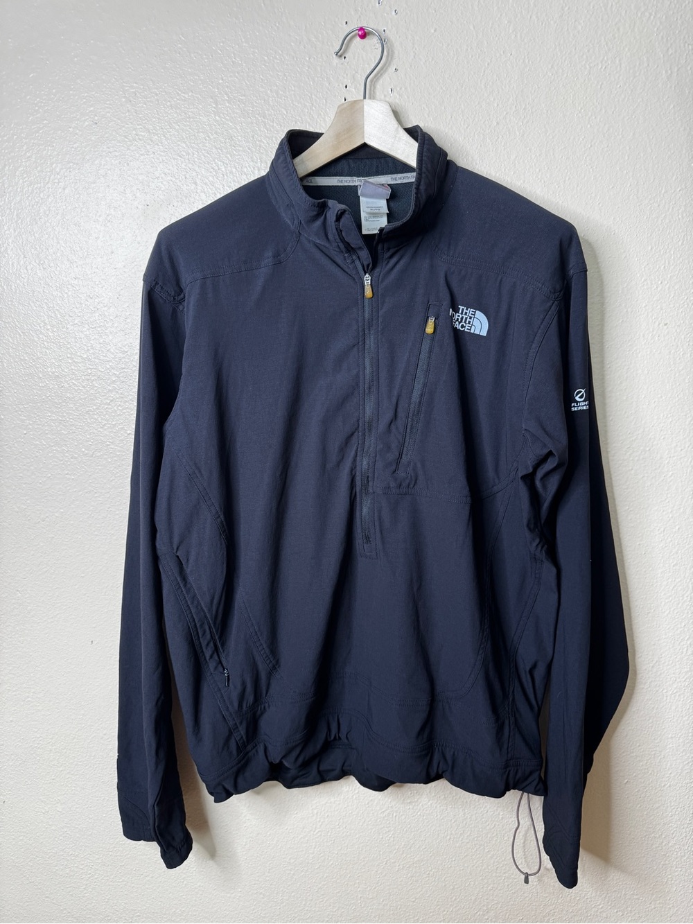 The North Face Flight Series Men’s XL Black Lightweight Full Zip Running Jacket